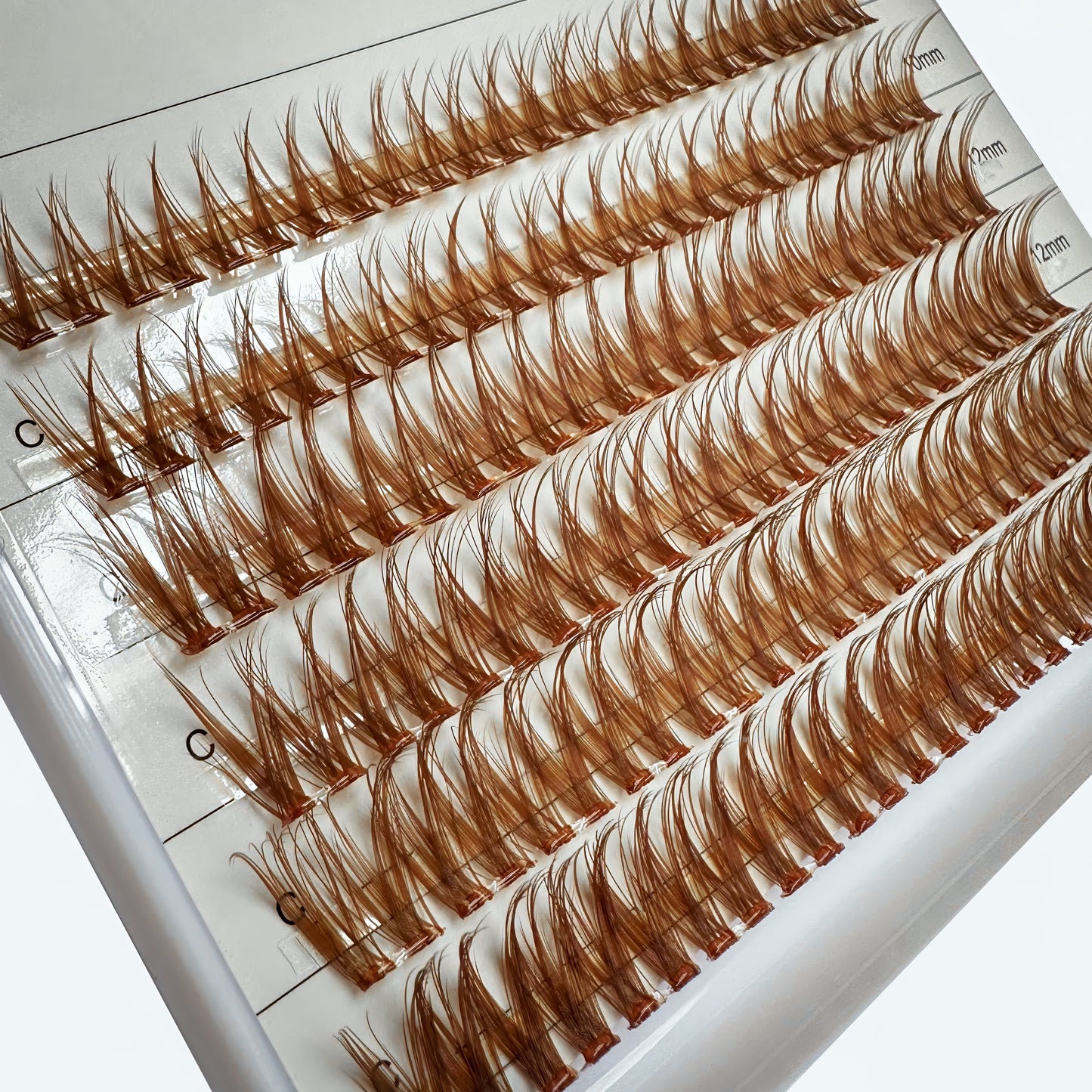 Giali Beauty DIY Brown Cluster Press On Lashes - Giali Beauty