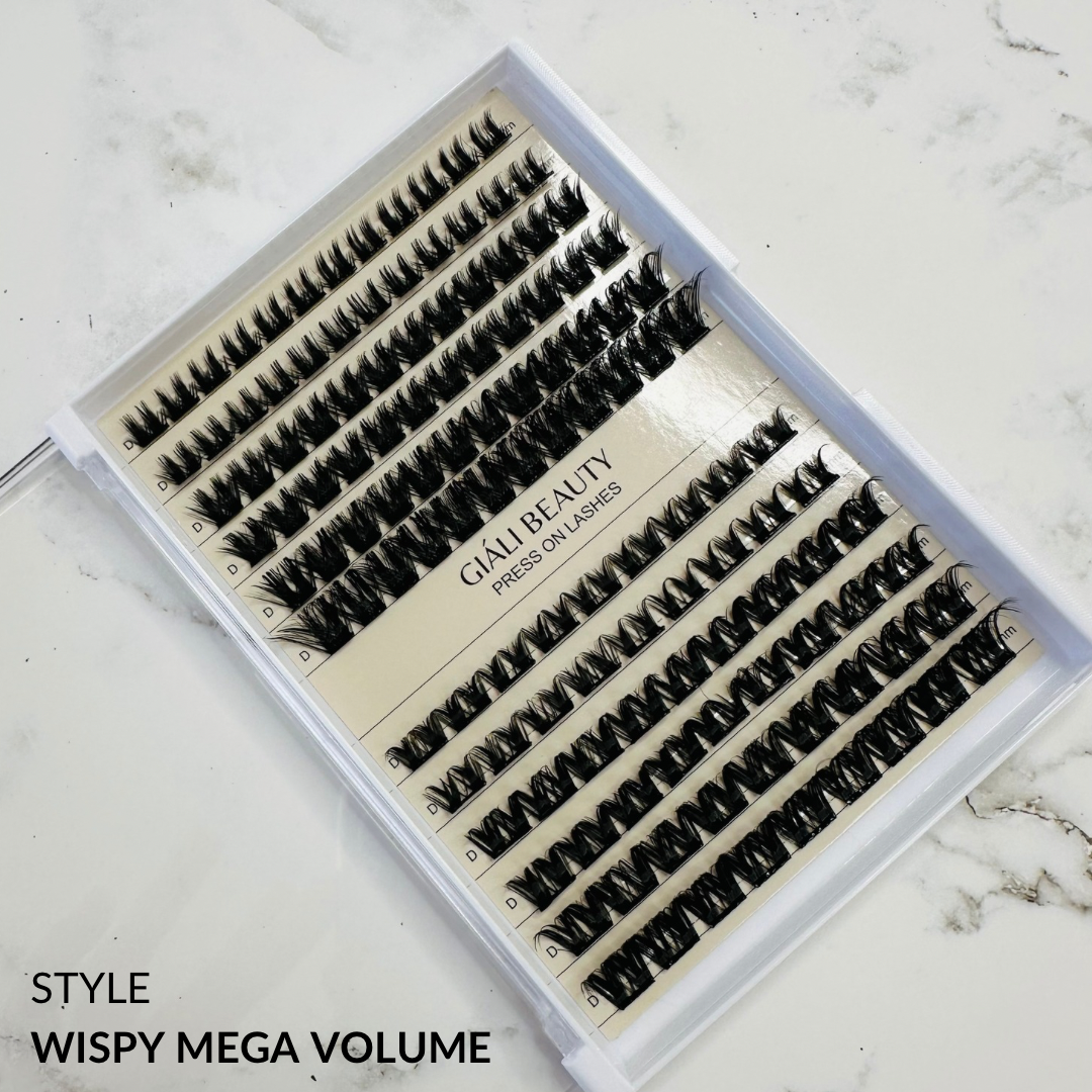 Giali Beauty Black Press On Lashes DIY Value Pack - Giali Beauty