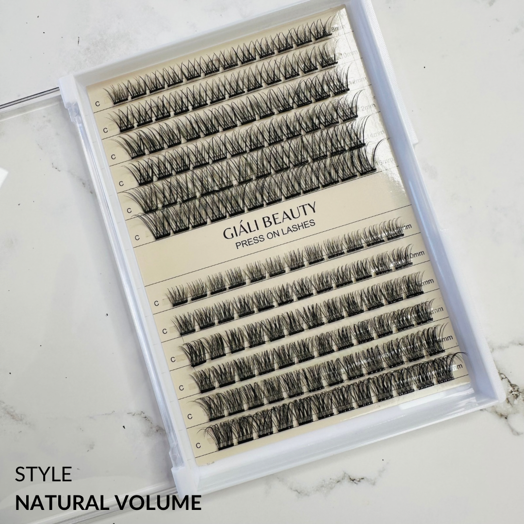 Giali Beauty Black Press On Lashes DIY Value Pack - Giali Beauty