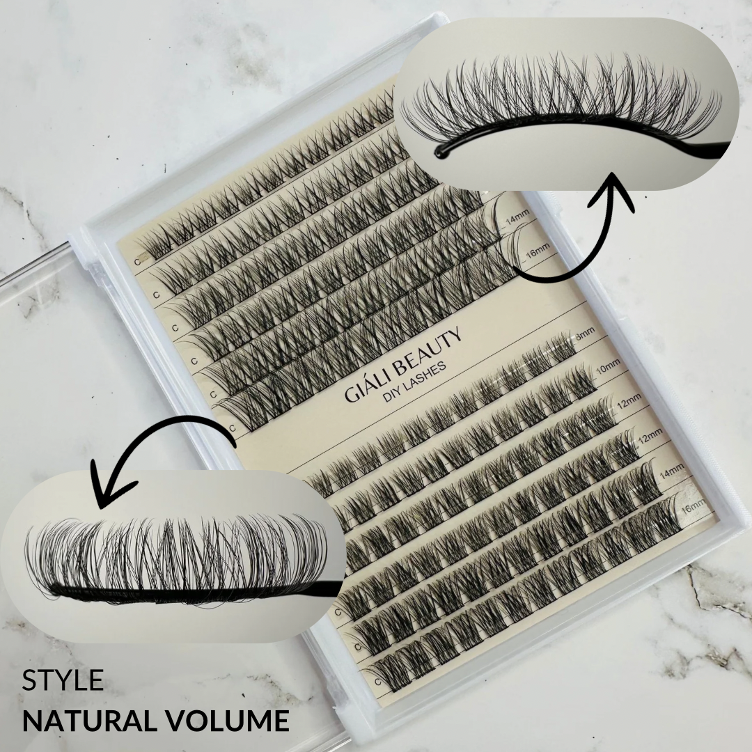 Giali Beauty DIY Bond Required Cluster Lash Kits - Giali Beauty