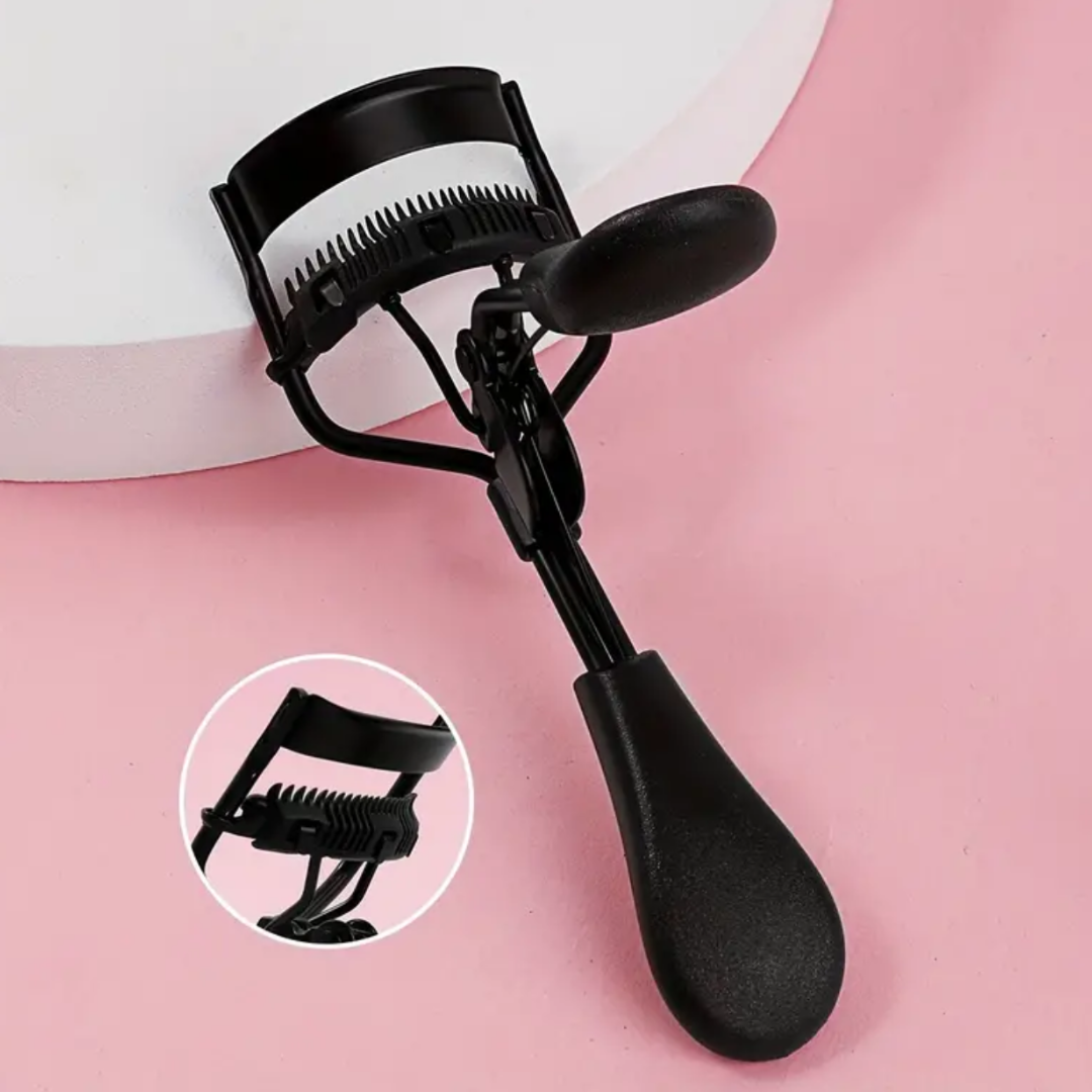 Stainless Steel Eyelash Curler With Comb - Giali Beauty