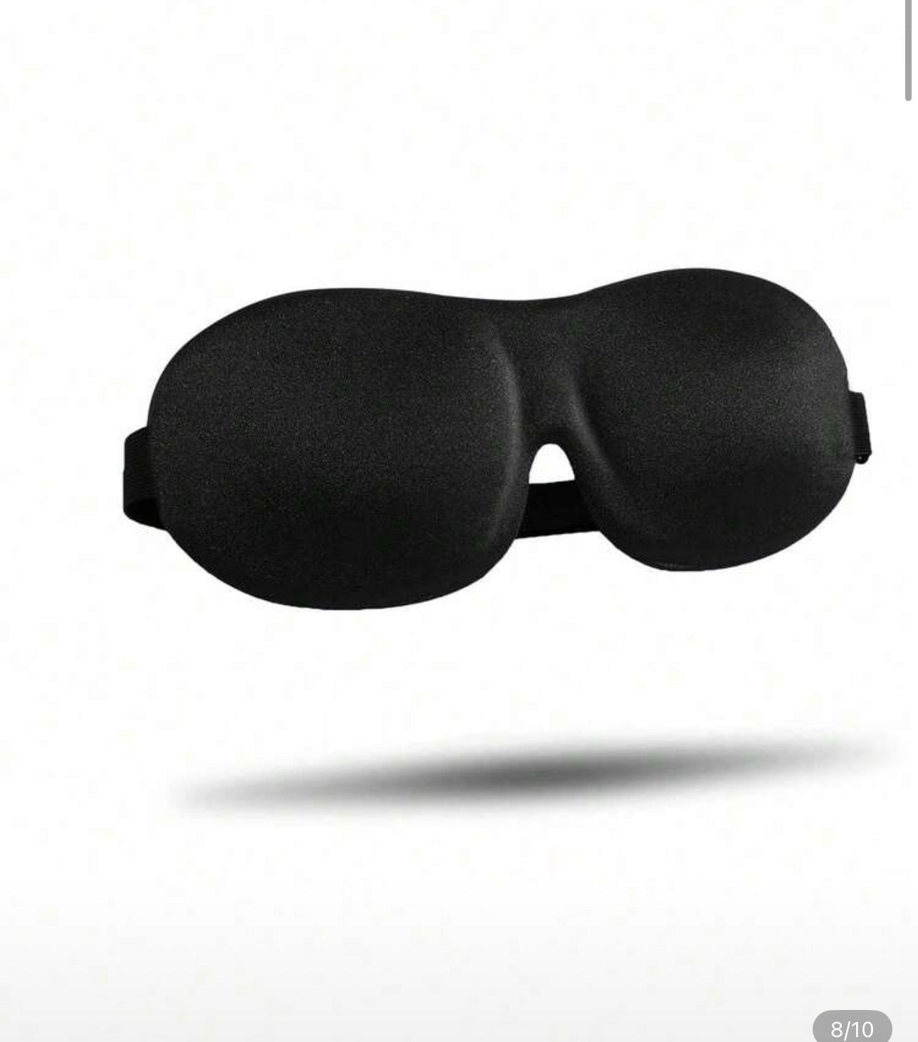 3D Contoured Eyelash Extension Blackout Protection Sleep Eye Mask