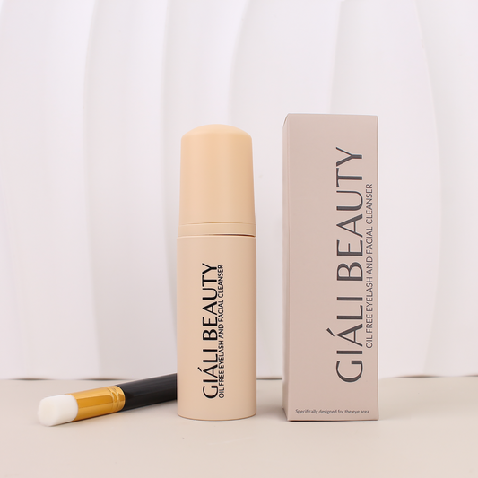 Giali Beauty Lash Foaming Cleanser & Cleansing Brush 60ml